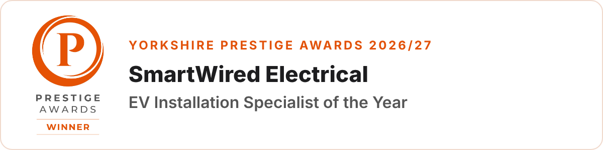 EV Installation Specialist of the Year, Yorkshire Prestige Awards 2026/27